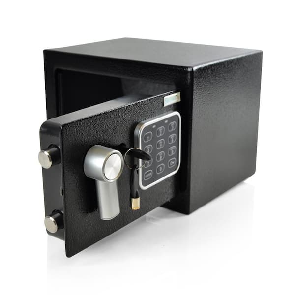 SERENE-LIFE Electronic Safe Box with Mechanical Override Includes Keys 