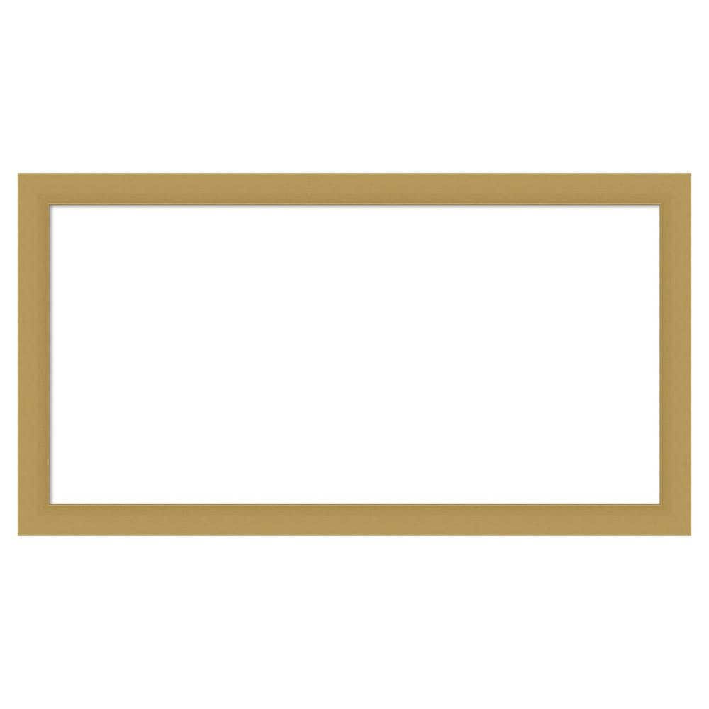 Grace Narrow Brushed Gold 26 in. x 14 in. Polystyrene Framed Dry Erase Magnetic Memo Board price history on PriceWatchPro