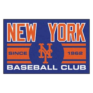 MLB New York Mets Blue 2 ft. x 3 ft. Area Rug