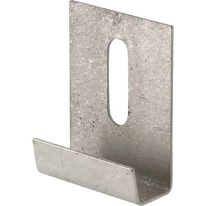 J-Style Stainless Steel Mirror Hanger Clip with Screw