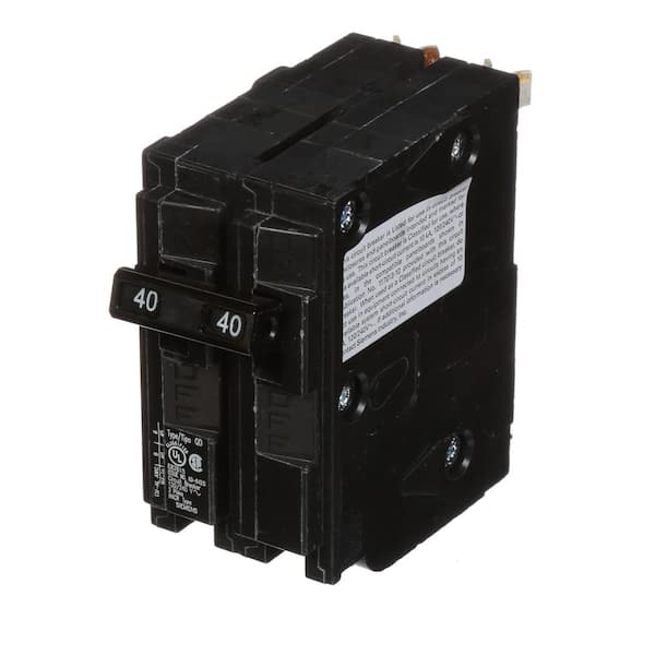 Square D Siemens QOXD240 Plug-On Circuit Breaker 40 Amp 2 Pole Lot of 6 