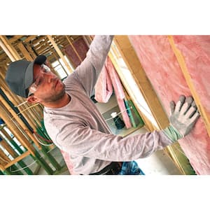 R-13 Unfaced Fiberglass Insulation Batt 15 in. x 93 in. (10-Bags)