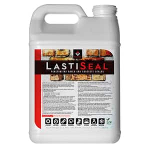 1 gal. Clear Acrylic Sealer Wet Look Satin Finish Professional Grade Fast  Dry Water Based Stone and Clay Brick Sealer