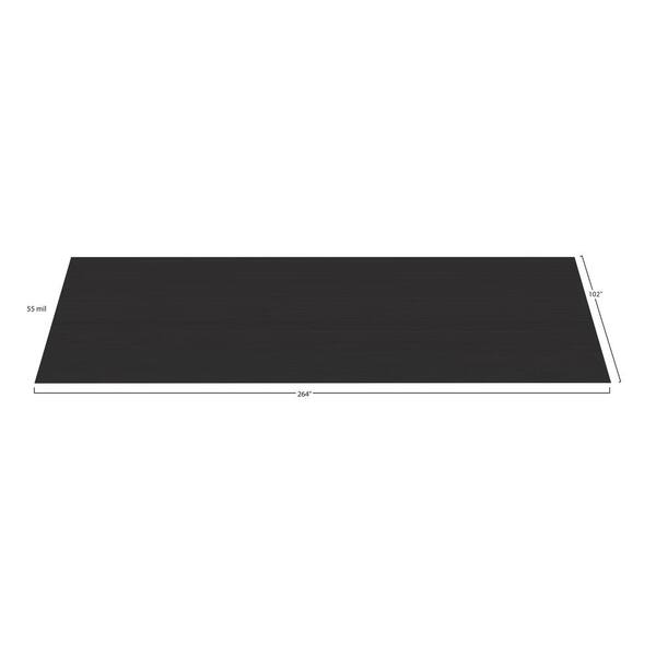 G-Floor Rib 8.5 ft. x 22 ft. Midnight Black Vinyl Garage Flooring Cover and Protector G-Floor Rib 8.5 ft. x 22 ft. Midnight Black Vinyl Garage Flooring Cover and Protector