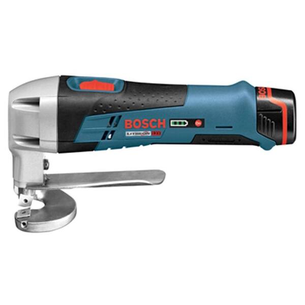 Bosch 12-Volt Lithium-Ion Metal Shear with 2 Battery and Charger