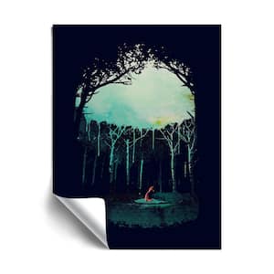 "Deep in the forest" Animals Removable Wall Mural