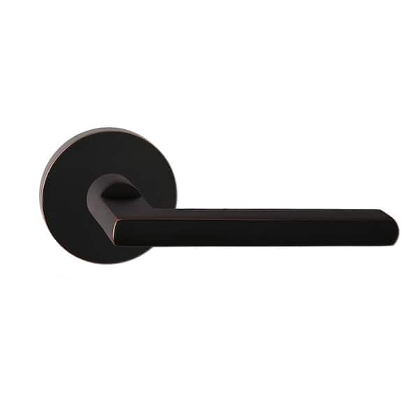 DELANEY HARDWARE Bravura Charlotte 939-6 Dummy Door Lever Oil Rubbed Bronze w/ round trim