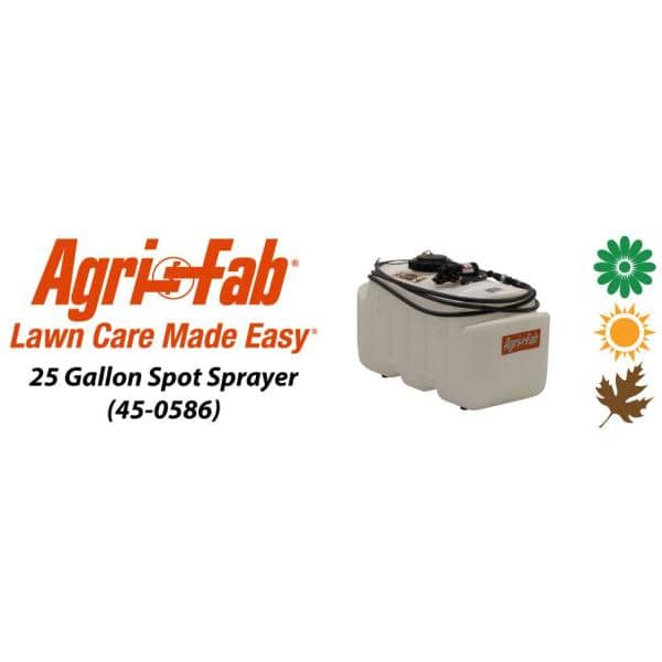 Agri-Fab 25 Gal. 1.6 GPM 100 PSI Spot Sprayer 45-0586 - The Home Depot