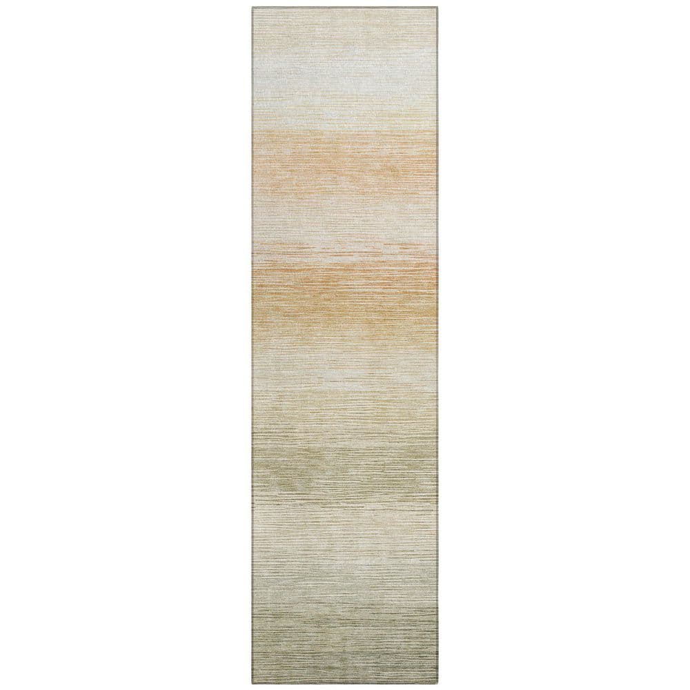 Chantille Machine Washable Indoor/Outdoor Abstract ACN2891 Sage 2 ft. x 7 ft. Runner Rug price history on PriceWatchPro