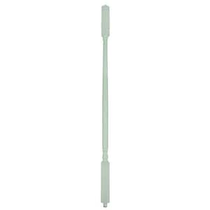 Stair Parts 39 in. x 1-1/4 in. 5141 Primed Square Top Wood Baluster for Stair Remodel