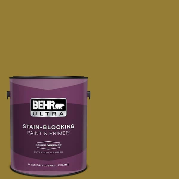 BEHR ULTRA 1 gal. #M320-7 Thai Curry Extra Durable Eggshell Enamel Interior Paint & Primer