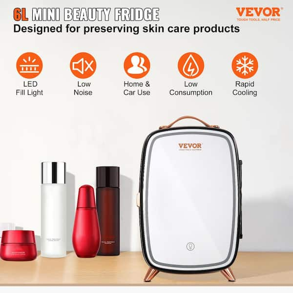 6L Portable Mini Refrigerator Multifunction Cold Freezer Car Home Cosmetics  Fridge Drink Cooler Outdoor Travel Camping