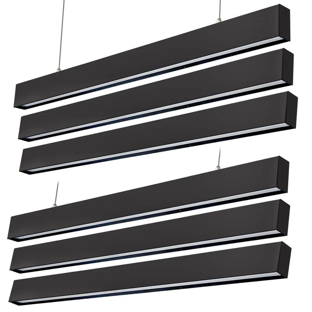 Energy Efficient 4ft LED Garage Light-50W 6000 Lumens, 0-10V Dimming, Linkable, 3000K/4000K/5000K, 6-Pack price history on PriceWatchPro