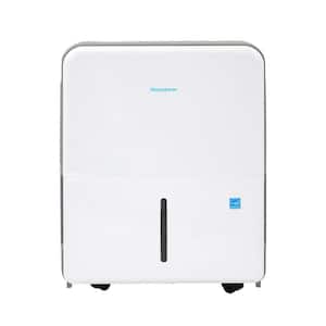 35 pt. 3,000 sq. ft. Portable Dehumidifier in White with LED Display and Energy Star Certification