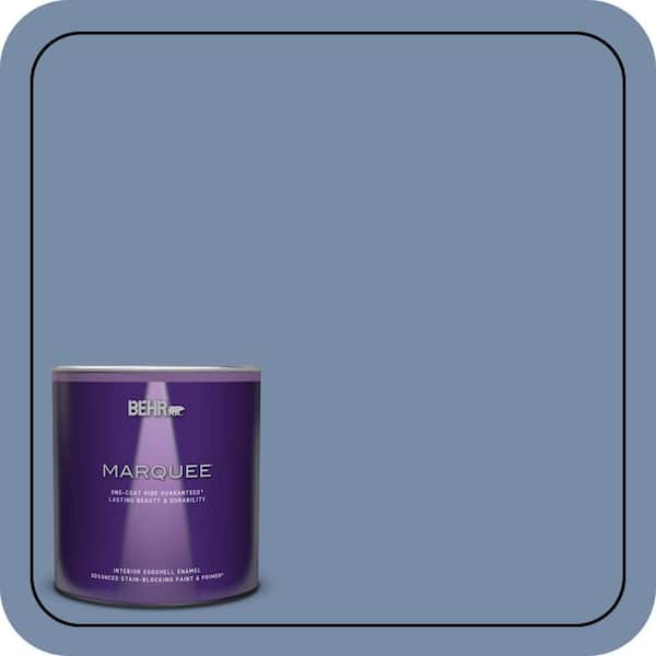 BEHR MARQUEE 1 qt. #590F-5 Magic Spell Eggshell Enamel Interior Paint & Primer