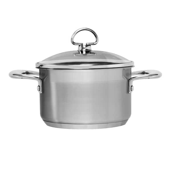  Falaja Stainless Steel Stock Pot - Big Pots for Cooking - Heavy  Duty Induction Pot - Soup Pot with Lid - 12 Quart : Home & Kitchen