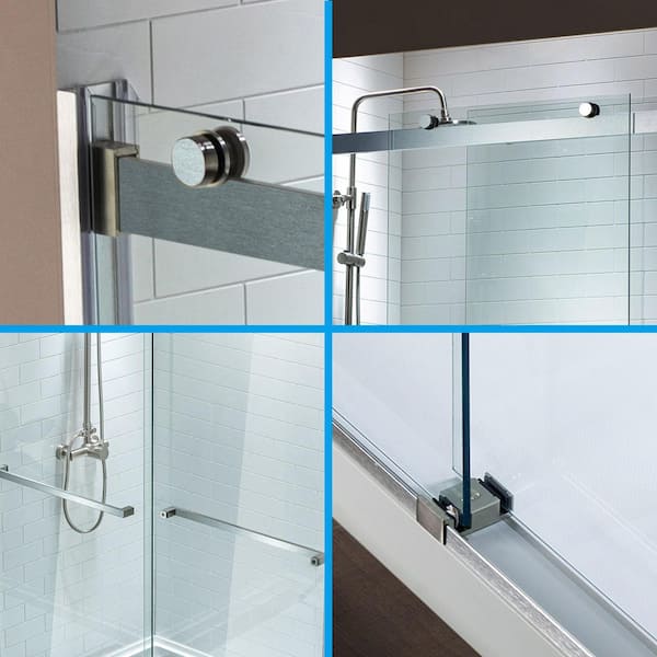 1pack Shower Door Hooks, Extended Double Sided Towel Hooks Over Door Hooks for Bathroom Frameless Glass Shower Door, Stainless Steel Bathroom Hanger