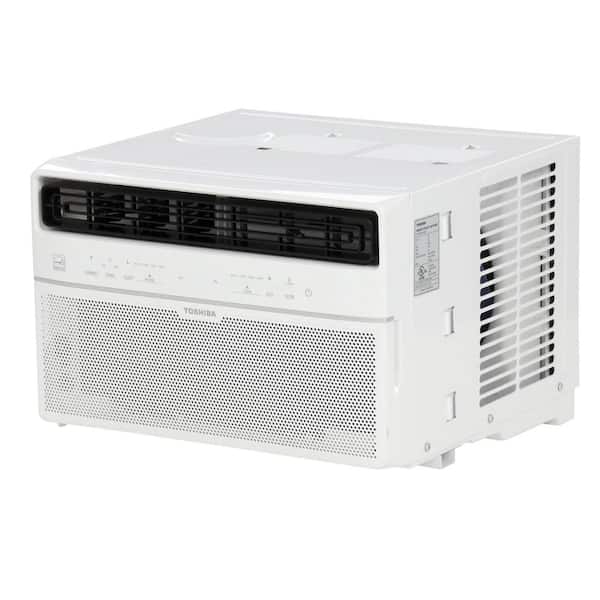Toshiba - 12,000 BTU 115-Volt Smart Wi-Fi Touch Control Window Air Conditioner with Remote for upto 550 sq. ft.