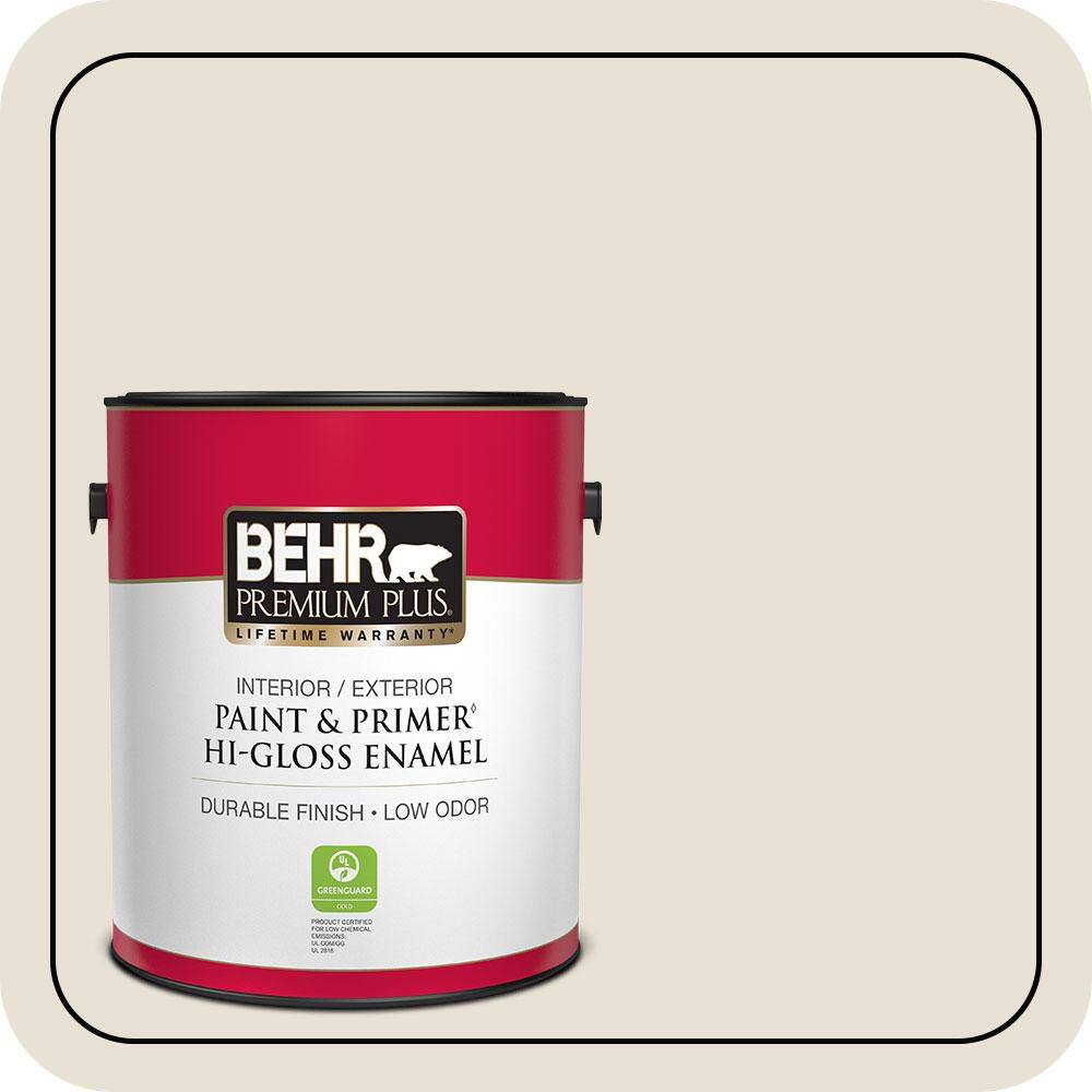 1 gal. #730C-1 White Clay Hi-Gloss Enamel Interior/Exterior Paint & Primer price history on PriceWatchPro