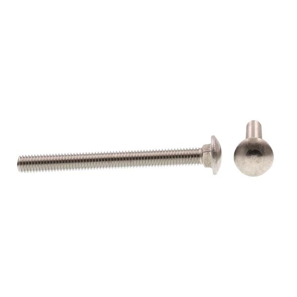 Pack of 12 3/8 X 4 Stainless Steel Carriage Bolts tillescenter Bolts