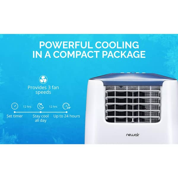 8500 BTU Air Conditioner Cooler outlet Fan Portable W/ Filter 850sqft Bedroom Low Noise