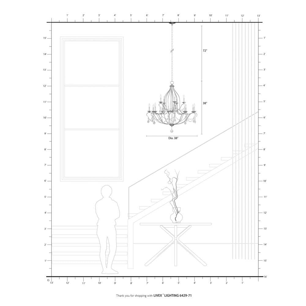 Chesterfield 15-Light Crystal Cascade Chandelier in Venetian Golden Bronze