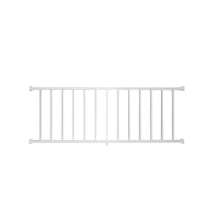Stanford 42 in. H x 72 in. W Textured White Aluminum Railing Kit