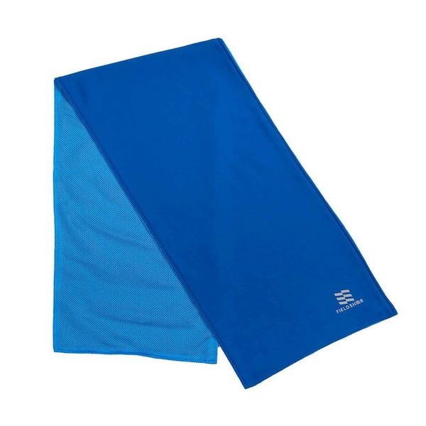 MOBILE COOLING 8 in. x 31 in. Blue Hydrologic Cooling Towel
