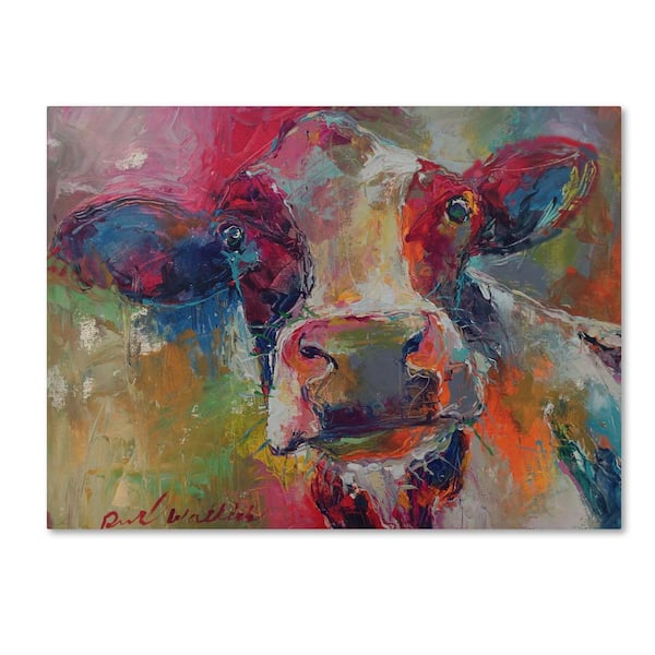 Trademark Fine Art 14 in. x 19 in. "Art Cow 4592" by Richard Wallich Printed Canvas Wall Art