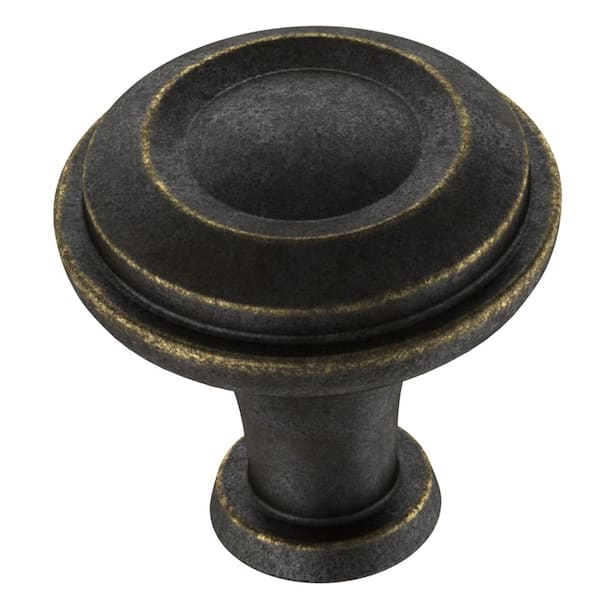 Liberty Rustic Farmhouse 1-1/4 in. (32 mm) Warm Chestnut Cabinet Knob