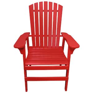 Red Tall Adirondack Chair