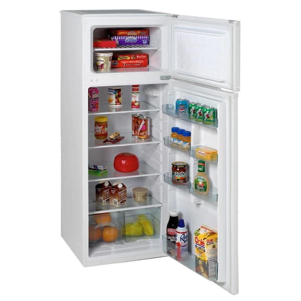 Apartment size deals fridge with freezer