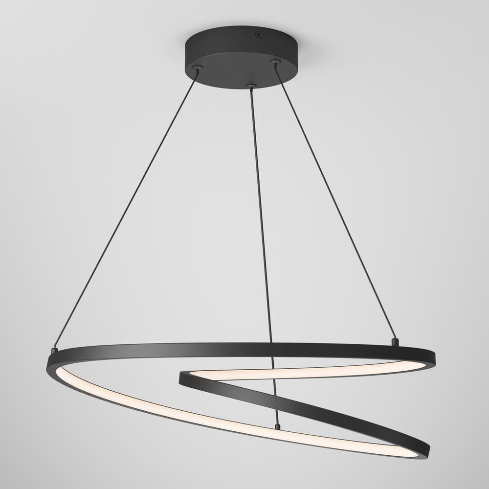Salto 26-Watt Black LED Indoor/Outdoor Pendant Light
