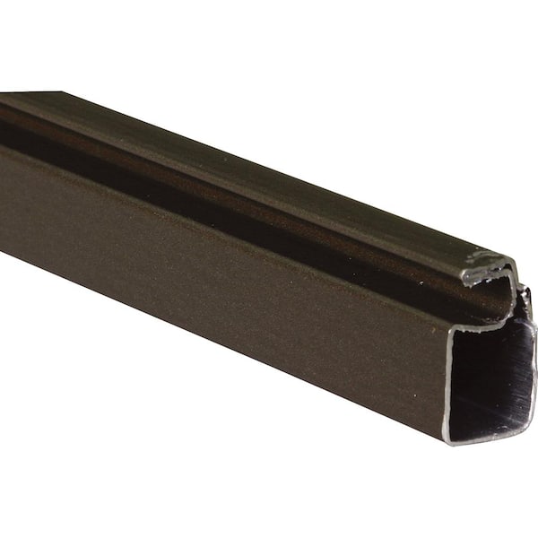 7/16 in. x 3/4 in. x 72 in. Aluminum Screen Frame in Bronze