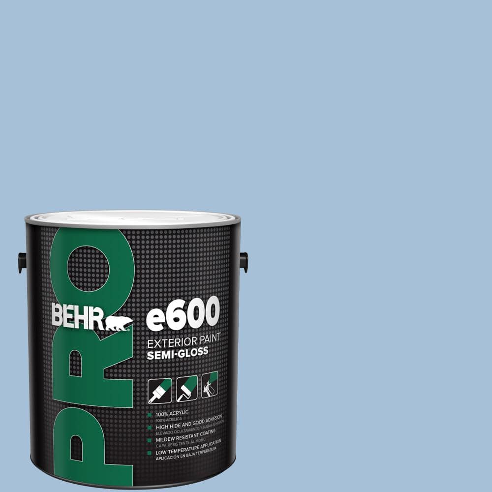 1 gal. #580D-4 Skysail Blue Semi-Gloss Exterior Paint price history on PriceWatchPro