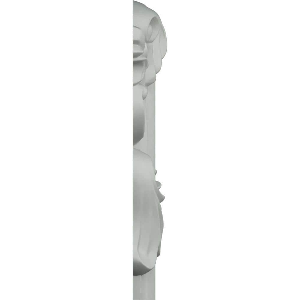 Ashford White Urethane Decorative Crown Moulding Corner