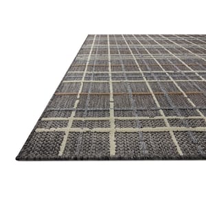 Loloi Rainier Charcoal/Multi 2'-2" x 3'-9" Indoor/Outdoor Area Rug