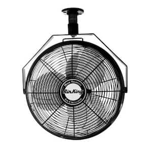 18 in. 3 fan speeds Non-Oscillating Ceiling Fan