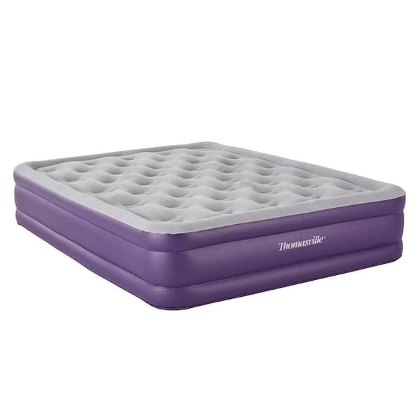 Thomasville Sensation Air Bed Mattress with Express Pump and Coil-in-Coil Comfort, 15" Full