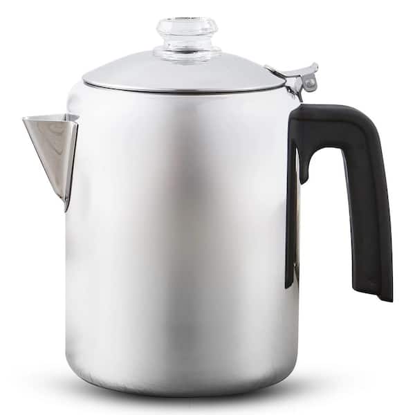 EC508 8-Cup Stainless Steel Classic Stovetop Coffee Percolator