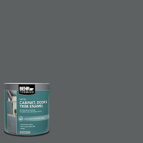 1 qt. #720F-6 Paramount Satin Enamel Interior/Exterior Cabinet, Door & Trim Paint