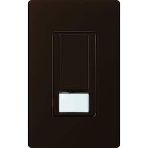 Maestro Vacancy Sensor switch, 5-Amp, Single-Pole or Multi-Location, Brown