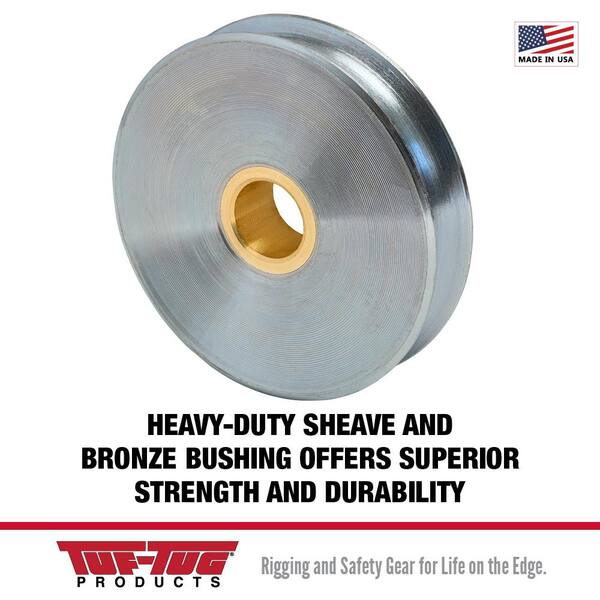 Sheave OD 2 In. Pulley Block 600 lb. Sheave OD 2 In. Pulley Block 600 lb.