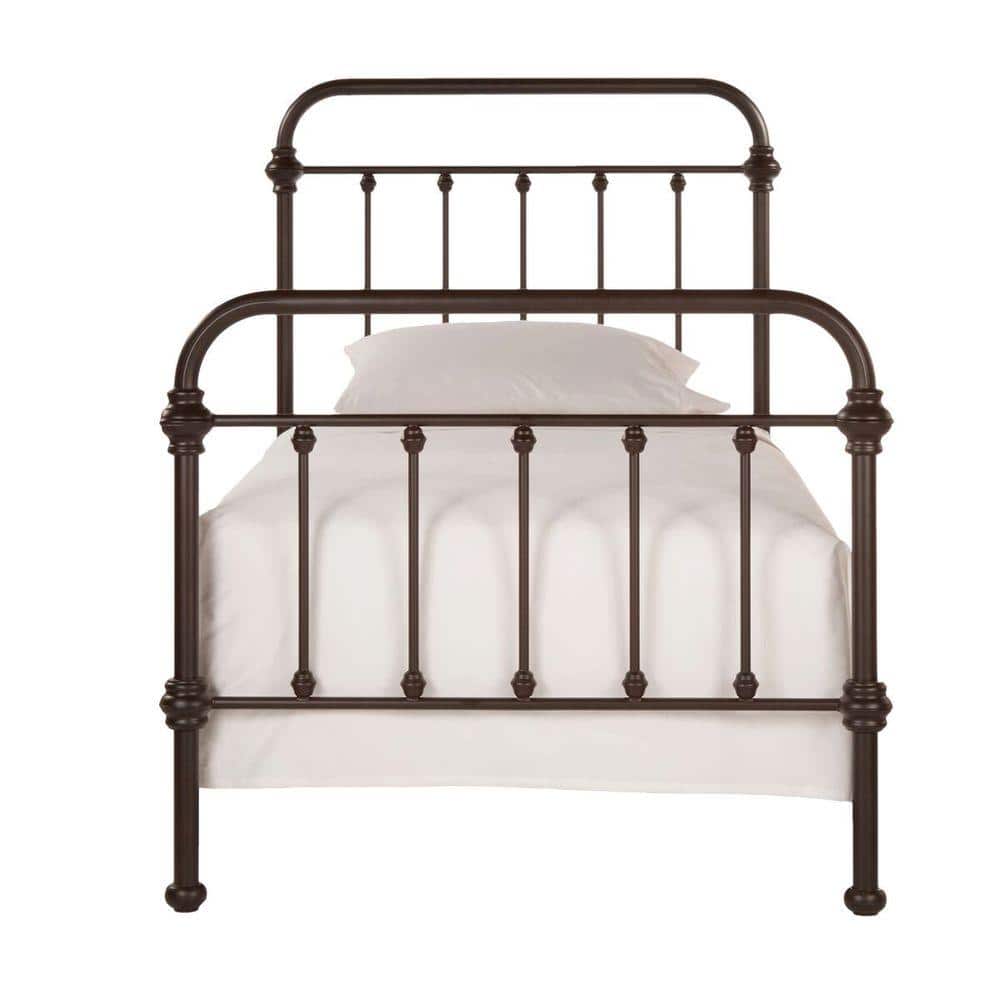 Homesullivan Calabria Antique Brown, Brown Twin Bed Frame