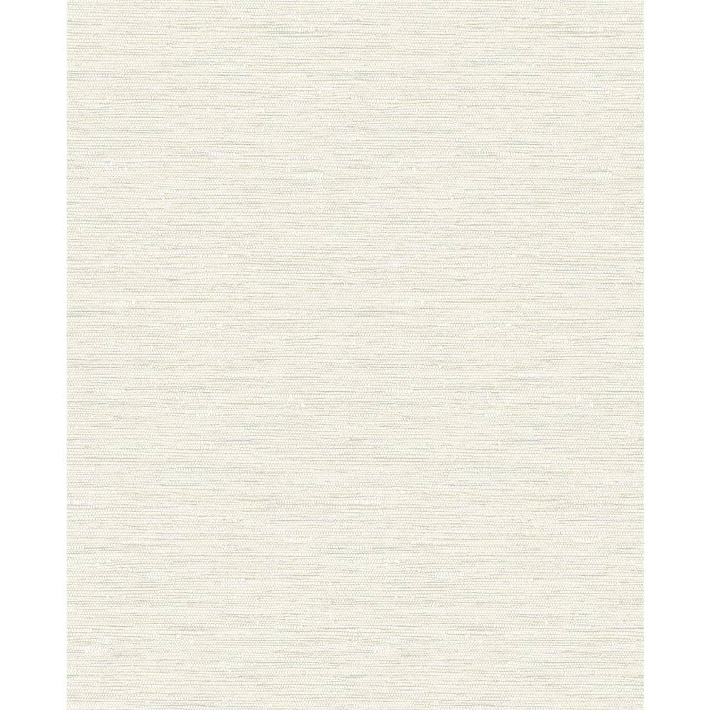 Miya Cream White Faux Grasscloth Wallpaper Sample price history on PriceWatchPro