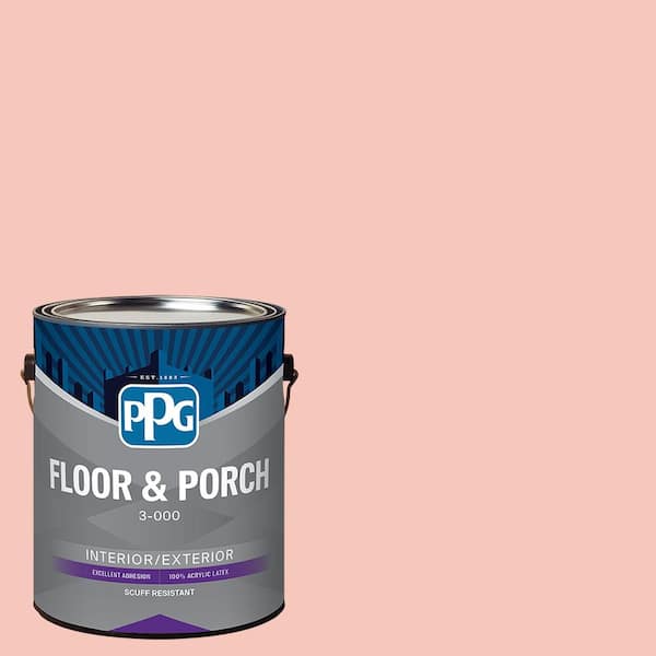 PPG 1 gal. PPG1193-4 Sweet Angel Satin Interior/Exterior Floor and Porch Paint