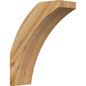 6"W x 16"D x 20"H Thorton Rough Sawn Knee Brace, Western Red Cedar