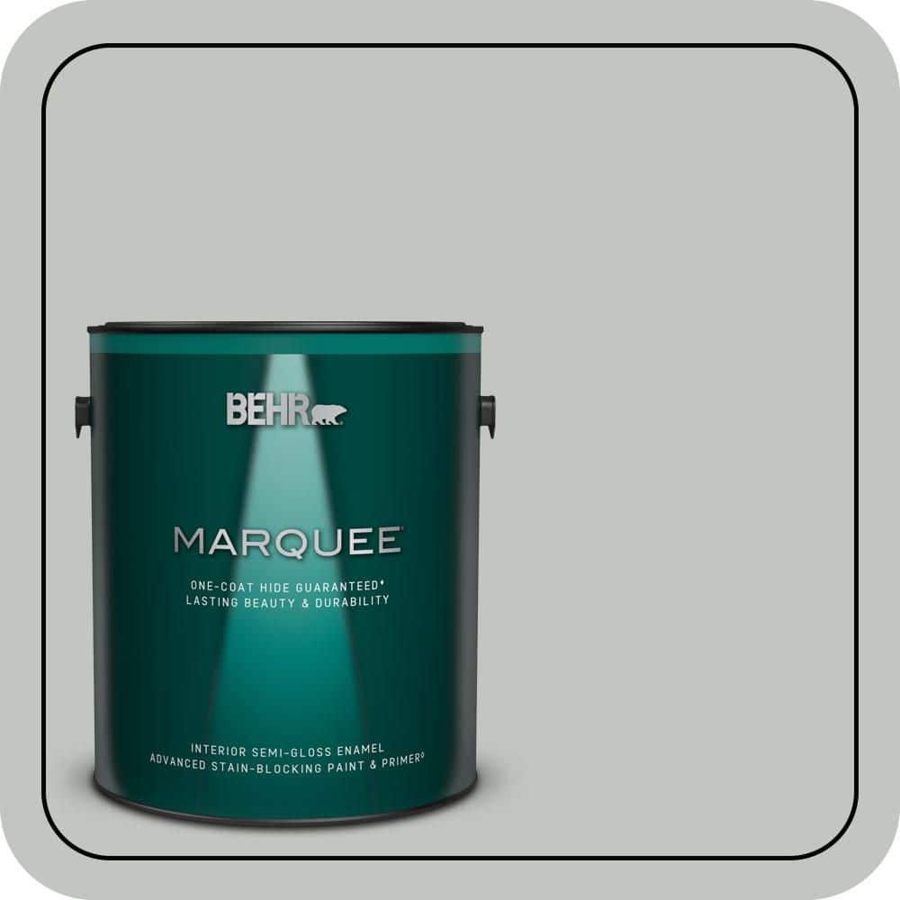 1 gal. #PPU25-14 Engagement Silver Semi-Gloss Enamel Interior Paint & Primer price history on PriceWatchPro