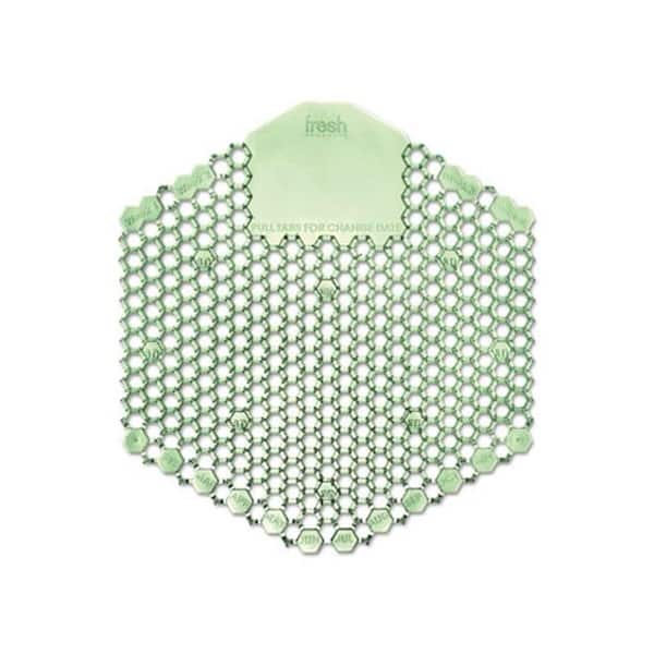 Unbranded Green Cucumber Melon Scented Urinal Screen (10-Per Pack)