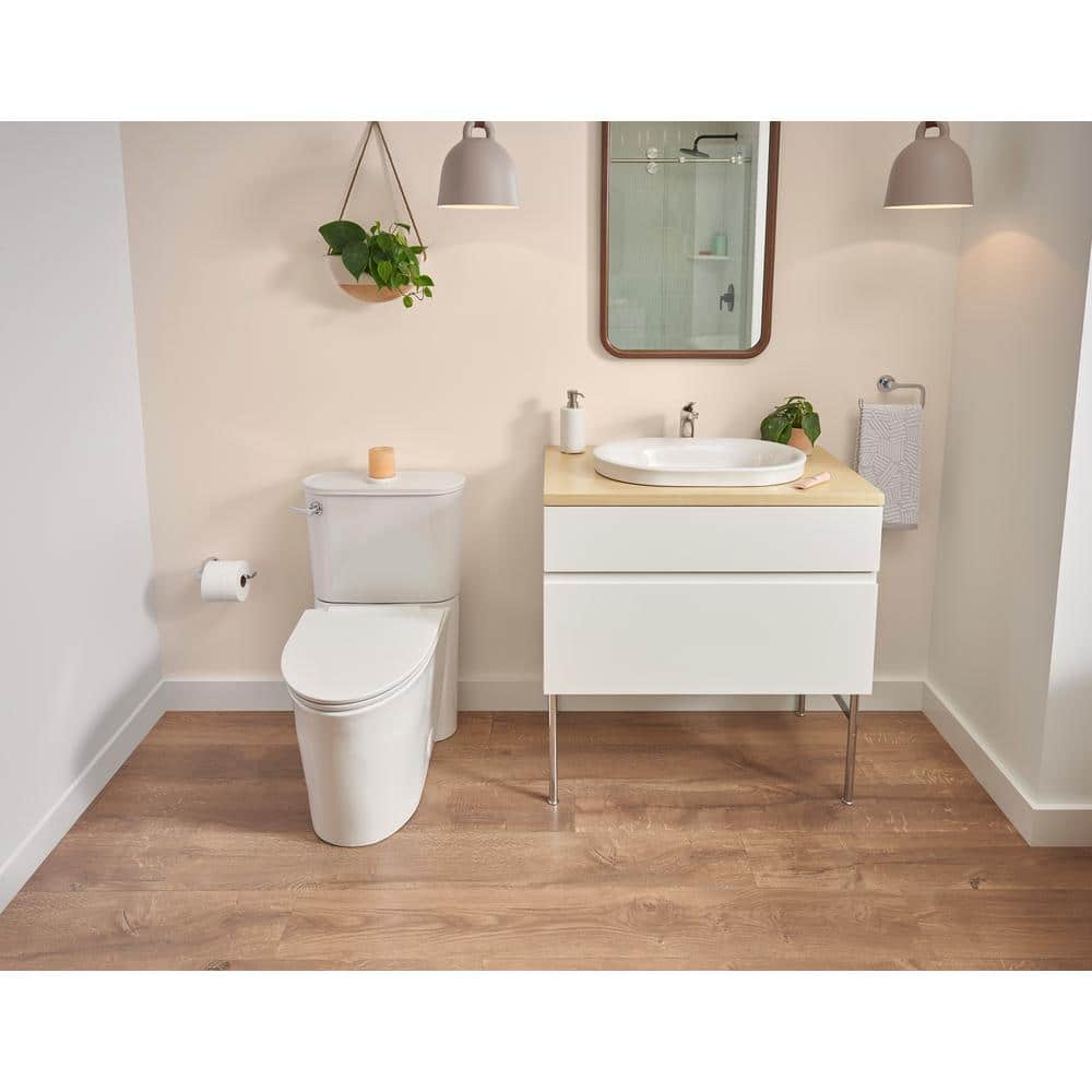 Studio S 33" White Wall-Mounted Single Bathroom Vanity
